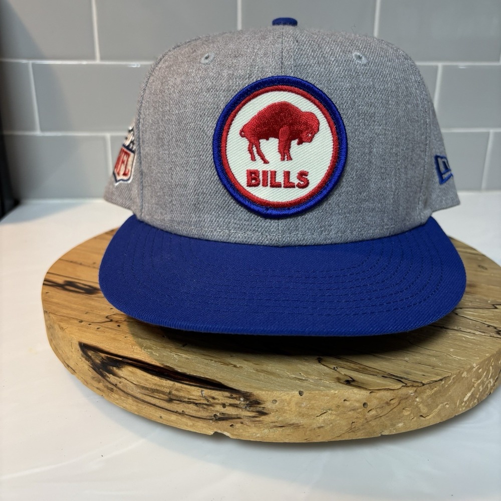 Buffalo Bills New Era 2022 Sideline Historic 9FIFTY Snapback Hat Cap NFL Retro